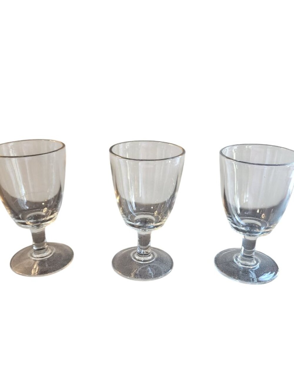 Vintage Stemmed Beer / Water / Iced Tea Glasses